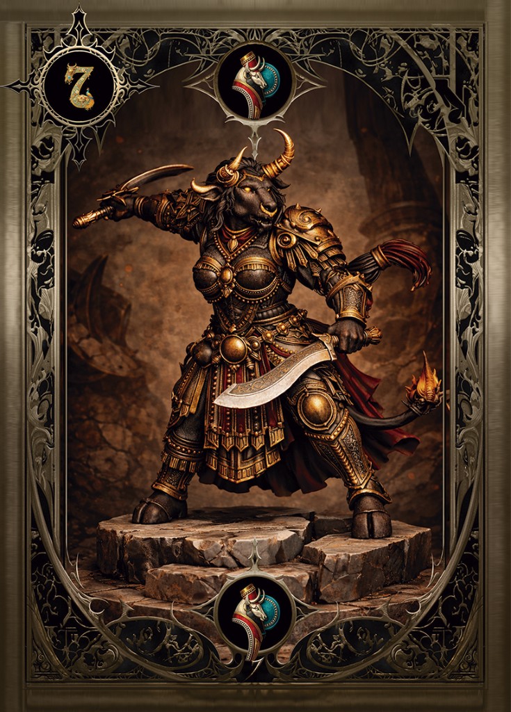 Mintaros character card artwork